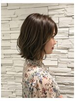 ブリッジ バイ ヘアステージナウ(BRIDGE by hair stage now)&nbsp;ゆるふわボブ