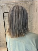 大人の素敵な地毛にハイライト！福岡ハイライト/福岡白髪ぼかし