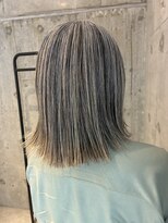 プラスシー(+C)&nbsp;大人の素敵な地毛にハイライト！福岡ハイライト/福岡白髪ぼかし