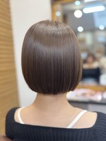 ヘアーメイク ダンス(hair make DANCE)&nbsp;＊艶ブラウン×まとまりボブ＊