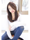 【Allie】シルキーベージュ×ストレート