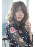 ☆Ｚｉｎａ☆アッシュベージュ揺らぎウェーブ♪