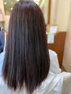 ヘアーフュージョンイザワ パープルカラー