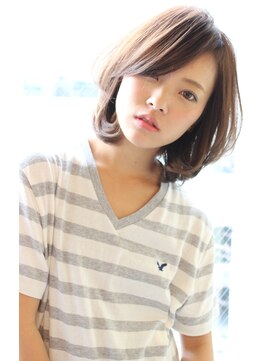 レウナ 外苑前(Reuna) ３０代４０代５０代に人気　ひし形　ワンカールボブ