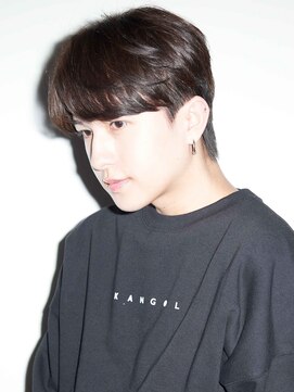 カンゴール サロン トウキョウ セントラル 原宿(KANGOL SALON TOKYO CENTRAL) 【KANGOL】センタパート・ウルフカット・韓国・ダブルカラー