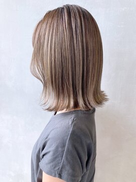 アルバム 新宿(ALBUM SHINJUKU) グレージュボブ_セシルカットココアブラウン_ba299723