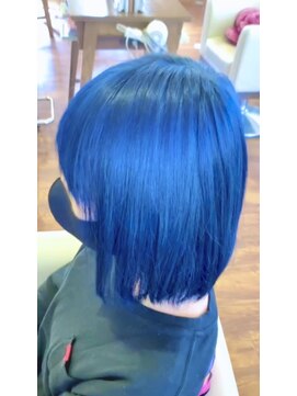 ヘアープロデュース ア ラ モード(Hair Produce A La Mode) 美彩ビビットカラー（ピーコックブルー）