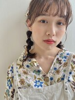 イヴォーク トーキョー(EVOKE TOKYO) ゆるっとヘアとベージュカラー◎