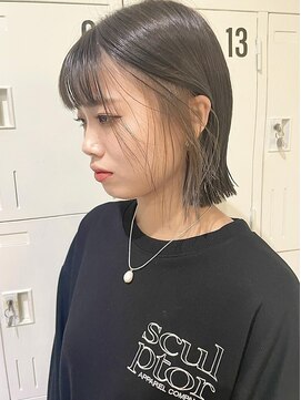 クリアーオブヘアー 栄南店(CLEAR of hair) ボブ×イヤリングカラー