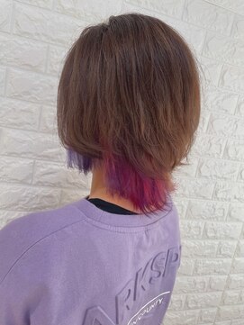 ニューヨークニューヨーク 新田辺店(NYNY) インナーカラーミックス