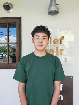 リーフ ヘア 上田美容研究所(Lief hair) プードルパーマ