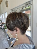 レポ(LEPO)&nbsp;コントラストハイライト×ハンサムショート