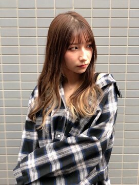 アレンヘアー 京橋店(ALLEN hair) 大人可愛い×ナチュラル×インナーカラー