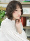 ■マットブラウンくせ毛風カールボブルフ17北浦和20代30代40代
