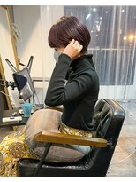 グリード ヘアー(GREED hair) ショートとラベンダーグレージュ