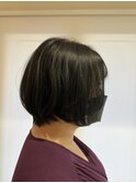 クセを活かしたショートスタイル