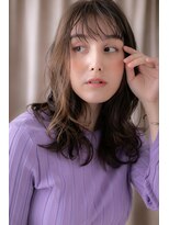 モッズヘア 越谷(mod's hair) バイカラー波巻きくるくる小顔ゆる巻きロングZ越谷10代20代30代