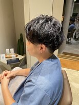 ギュルン(gronn)&nbsp;gronn メンズマッシュショートonパーマ