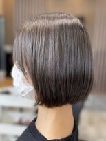 アトリエコア(Atelier Coa)&nbsp;髪質改善トリートメントミルクティーベージュカラーくびれヘア