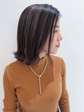 ツムグイロ 控えめハイライトカラー