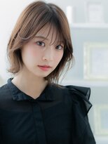 モッズヘア 越谷(mod's hair)&nbsp;シースルーバング伸ばしかけレイヤーロブTb6越谷20代30代40代