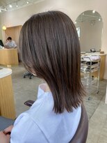 キュオンシア(CUEON. ciea)&nbsp;柔らかチョコレートカラー