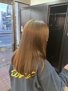 アイノベル(‘Inovel’) デザインカット＋ケアカラー＋oggiotto