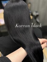 アイシー 表参道(ICY)&nbsp;韓国ヘア黒染め不使用透明感コリアンブラック髪質改善＊RINA