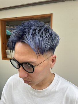 ヘアーラボ ハチ(HAIR LABO HACHI) スキンフェード×アオ