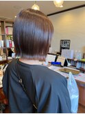 切りっぱなしボブ
