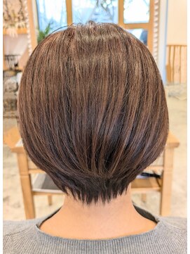 アン(an) 大人グラボブ×ほんのりドルビーオレンジ