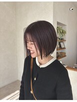 イルプロム 御厨店(illuprom.)&nbsp;【illuprom.】ミニボブ×ボルドーカラー