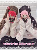 あみかちゅ片耳ひつじ×垂らしハート＊まゆ