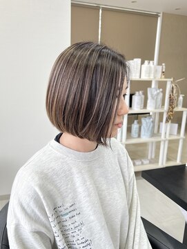 ハウオリ(Hau'oli) 白髪ぼかし/白髪ぼかしハイライト/脱白髪染め/白髪染め/透明感