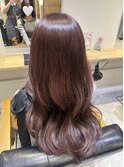 小辻　韓国風ヘア☆ローズピンク×ヨシンモリ