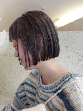 ユルクメゾンシティ 名古屋(JURK MAISON CITY) 【ami style】ボブ×ラベンダーベージュ