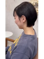 ハイバレーヘアーメゾン(HIGH VALLEY HAIRMAISON) ショートボブミニボブ顔まわりカット岡山南中央町
