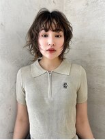 ロンドアリシア 金山(Lond Alexia) 外ハネボブ/切りっぱなし/ブリーチなしWカラー/縮毛矯正5420