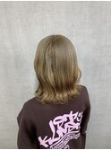 ミルクティーベージュ　マロンベージュ　くすみベージュ