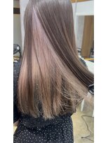 スナリー(Snaly)&nbsp;インナーカラー/ホワイト系/ブリーチ二回