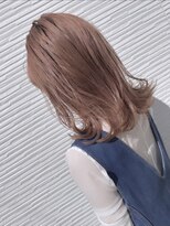 ヘアサロン エフ 渋谷(F)&nbsp;ミルクティーベージュ#レイヤーカット
