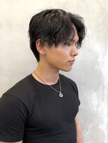 エリマバイフィフス 調布(elima by fifth) 調布メンズパーマセンターパートツイストスパイラルパーマカット