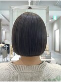 【美シルエット】まとまり感◎顎ラインワンレングスボブ