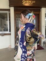 グランジュテ(grandjute) ヘアセット 成人式 メイク 着付け まつげパーマ 那覇