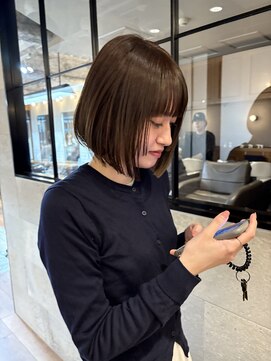 プロス(Pros) 表参道/ブリーチなし/酸性ストレート/韓国/韓国ヘア