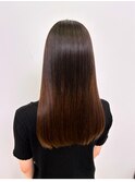 髪質改善ストレート