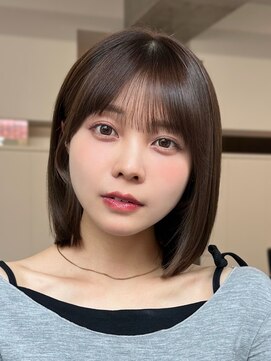 アビーツー(ABBEY2) 大人ボブぱつっとボブ切りっぱなしボブストンボブ垢抜けボブ