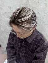 イル 天神大名店(ill)&nbsp;メンズホワイトシルバーバレイヤージュ