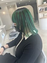 ベル サウス(BHEL south)&nbsp;デザインカラーアンブレラ顔周りカットレイヤー