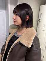 ゼスト クレス(ZEST Cres)&nbsp;【立川cres小山】ブラウンカラー　ボブ